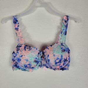 Victoria Secret Date Push-Up Pigeonnant Rendez-Vous Bra Size 34B